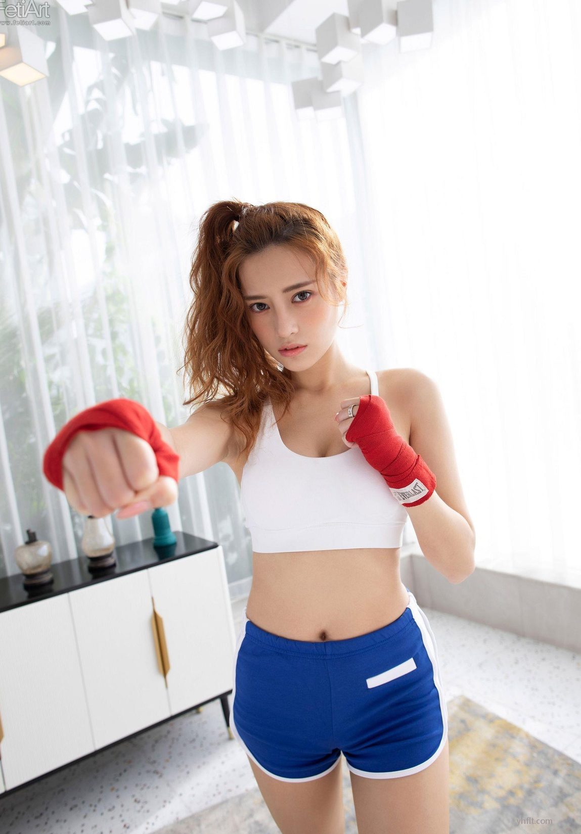 [ＯFetiArtӰ] Girl No.53 Cherry Boxing MODEL P.5