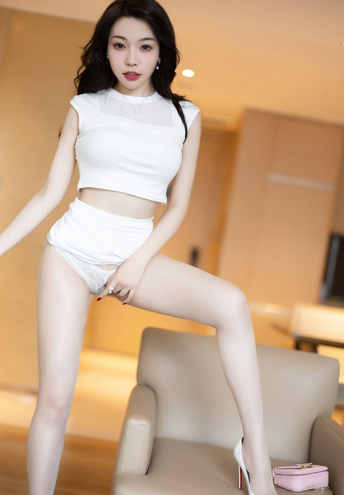 [XIAOYUӰ] ģ  ֥Booty ˿ ׶ȹ¶  ȻӰ ɫ̿ No.998 P.8