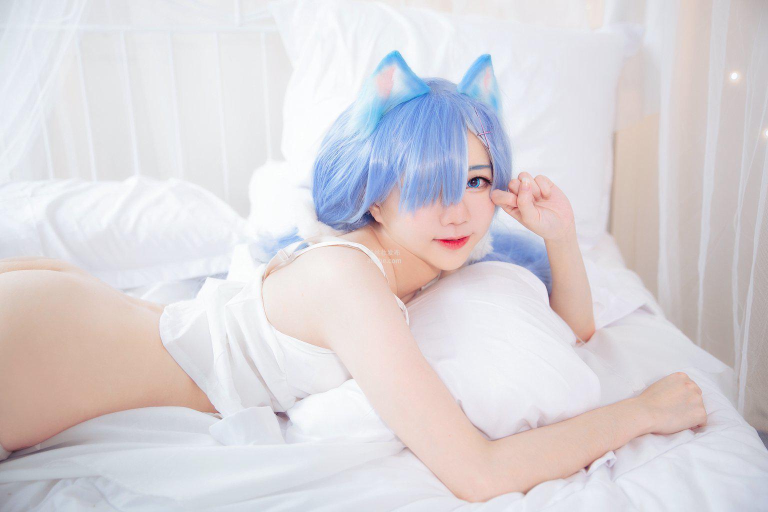 Dorasnow Sally White C ɫCoser 32 49P Kitty ģ Rem ͼ COSERӰ P.7