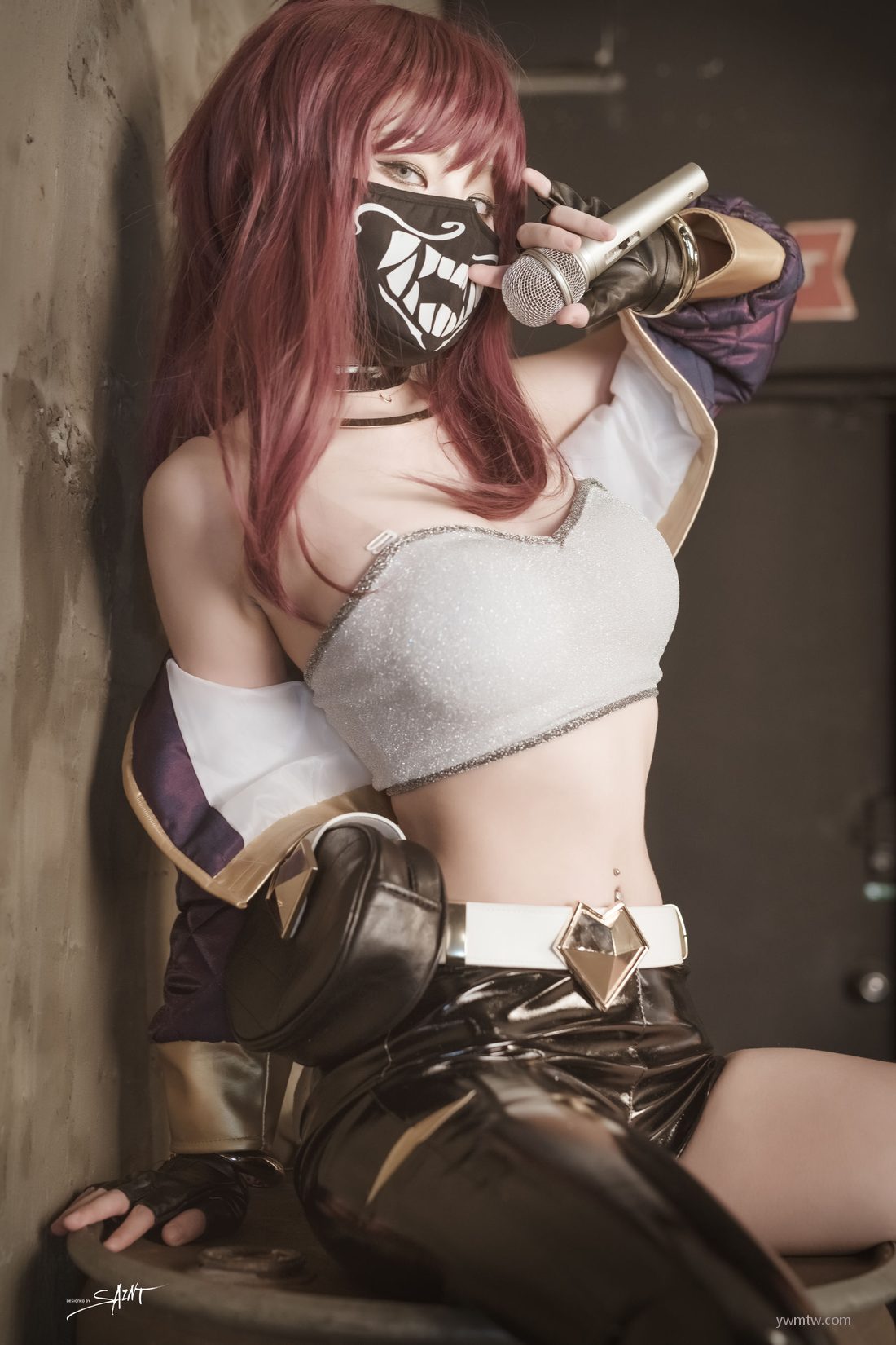 Automata KDA Yuna ʾѡͼ s Nier Yuna No.4 [ϺsaintPhotoLifeӰ] Cos Akali P.10